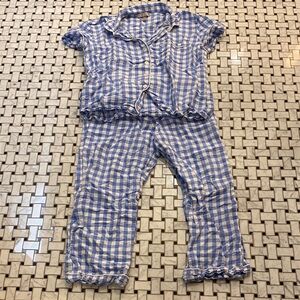 Linen blend J. Crew pajamas